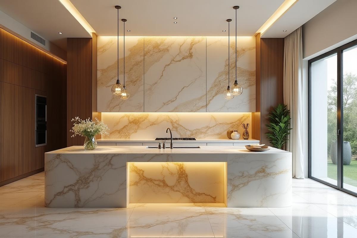 Aurora White engineered quartz